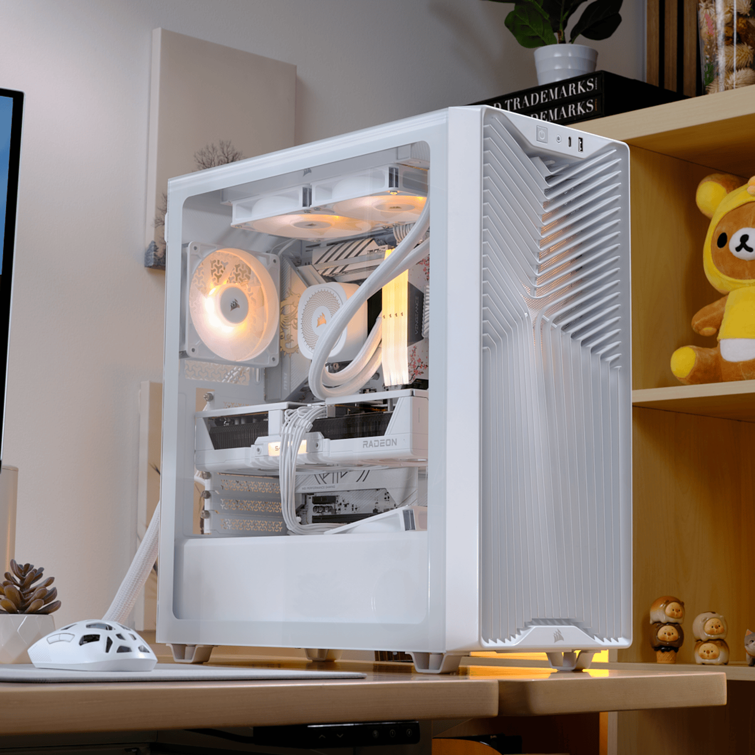 Corsair 3200D RS ARGB Mid-Tower PC Case – White 6