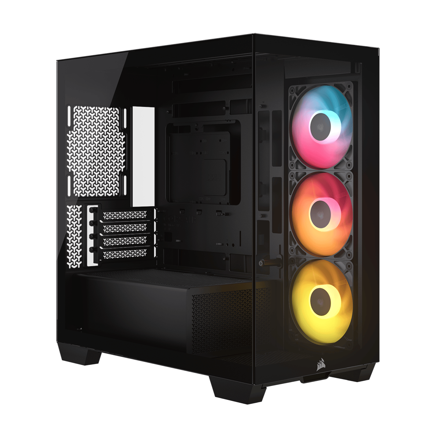 Corsair 2800X RS-R ARGB Micro-ATX PC Case - Black
