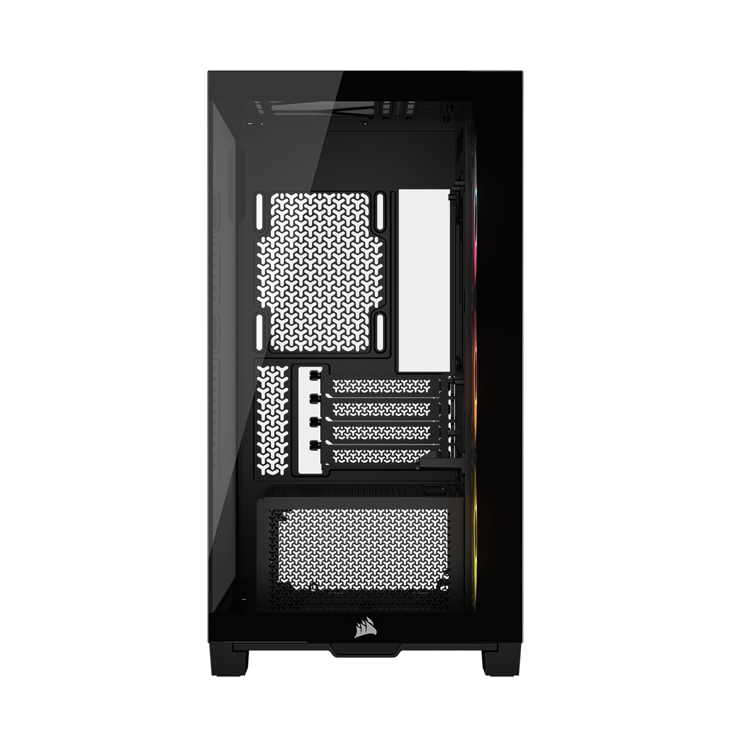 Corsair 2800X RS-R ARGB Micro-ATX PC Case - Black 2