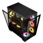 Corsair 2800X RS-R ARGB Micro-ATX PC Case - Black - Image 4
