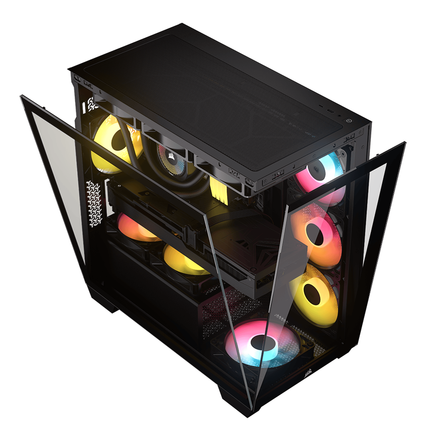 Corsair 2800X RS-R ARGB Micro-ATX PC Case - Black 4