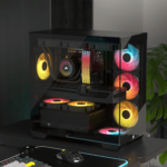 Corsair 2800X RS-R ARGB Micro-ATX PC Case - Black - Image 6