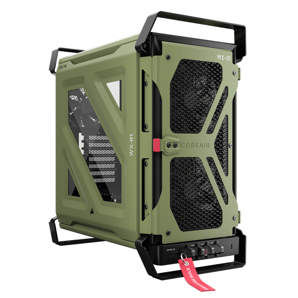 Corsair WARTHOG RS Airflow Mid-Tower Case - Olive - Image 1