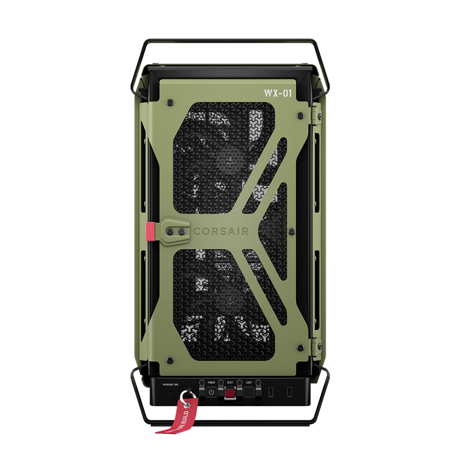 Corsair WARTHOG RS Airflow Mid-Tower Case - Olive view 2