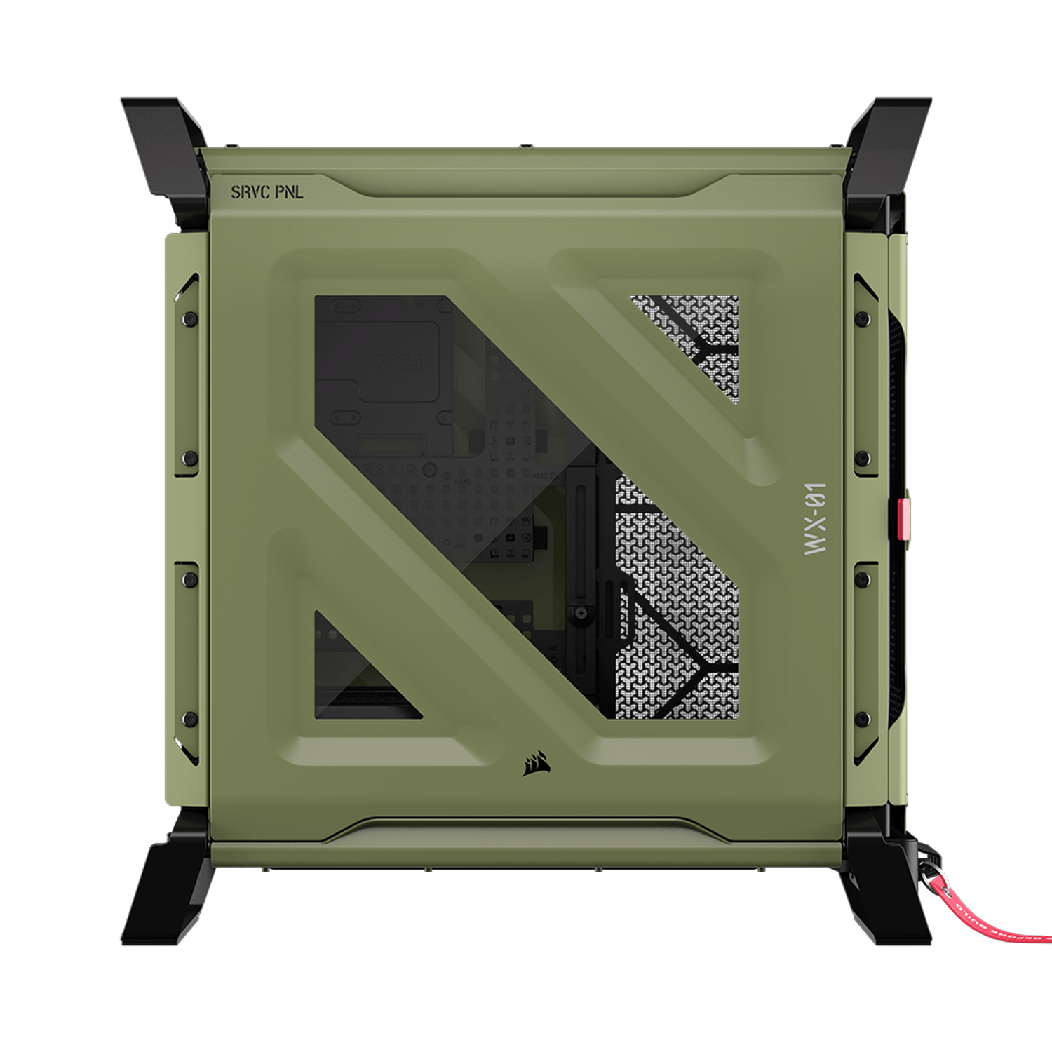 Corsair WARTHOG RS Airflow Mid-Tower Case - Olive view 3