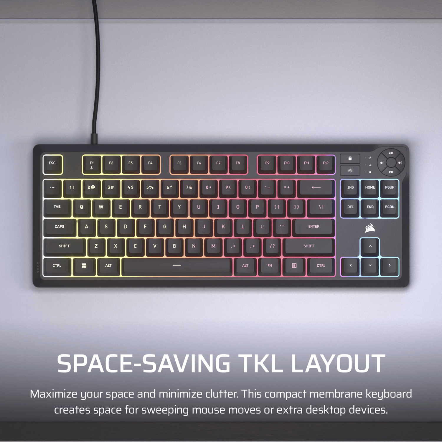 Corsair K55 CORE TKL RGB Gaming Keyboard 3
