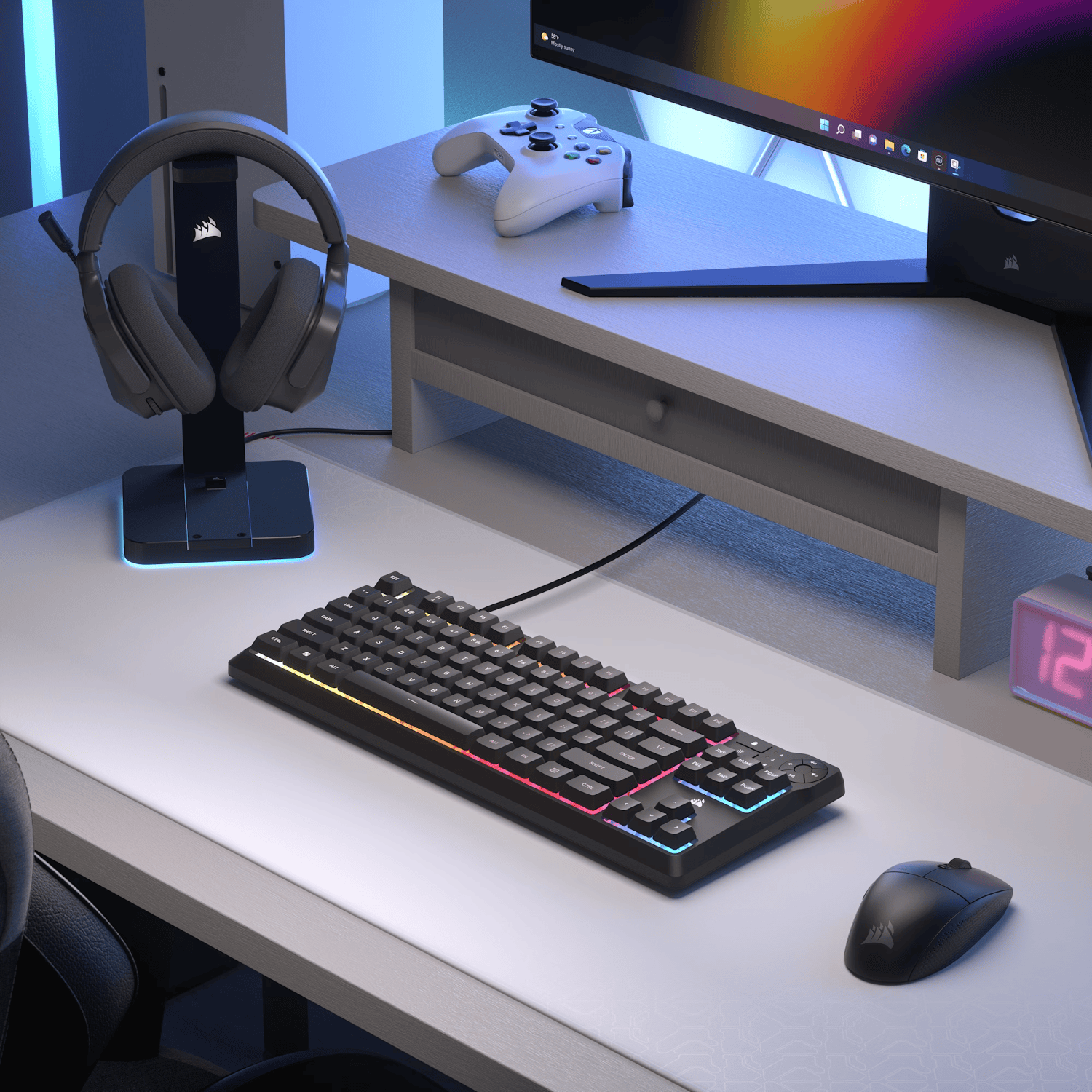 Corsair K55 CORE TKL RGB Gaming Keyboard 5