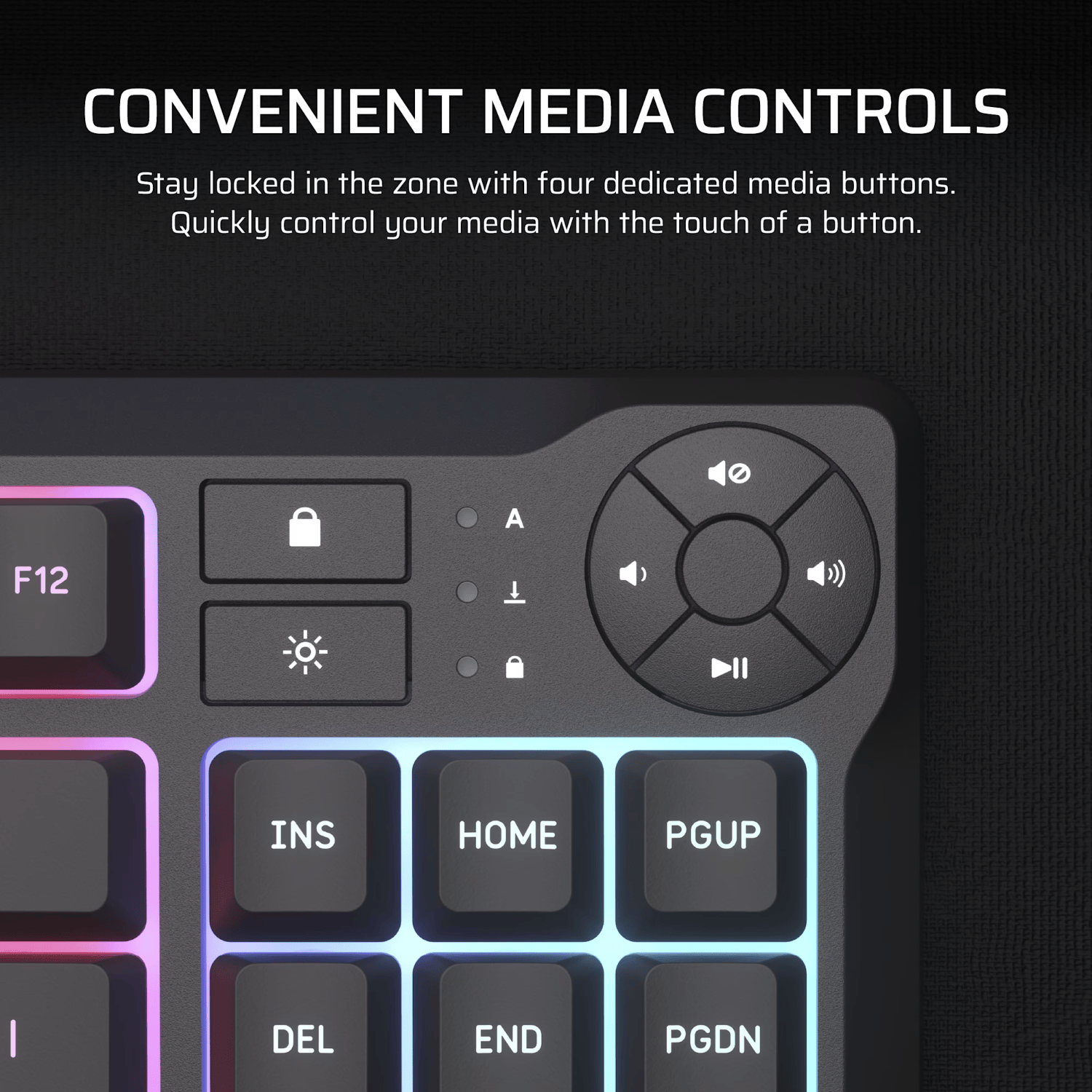 Corsair K55 CORE TKL RGB Gaming Keyboard 7