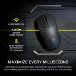 Corsair SABRE v2 PRO ULTRALIGHT WIRELESS 30000 DPI Gaming Mouse - Black - Image 4