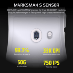 Corsair SABRE v2 PRO ULTRALIGHT WIRELESS 30000 DPI Gaming Mouse - Black - Image 5