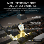 Corsair CLIPPER PRO MINI 60 Hall Effect Gaming Keyboard - Black - Image 3