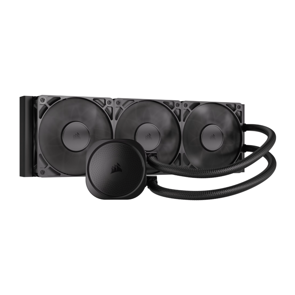 Corsair NAUTILUS 360 RS Liquid CPU Cooler - Black - Image 1