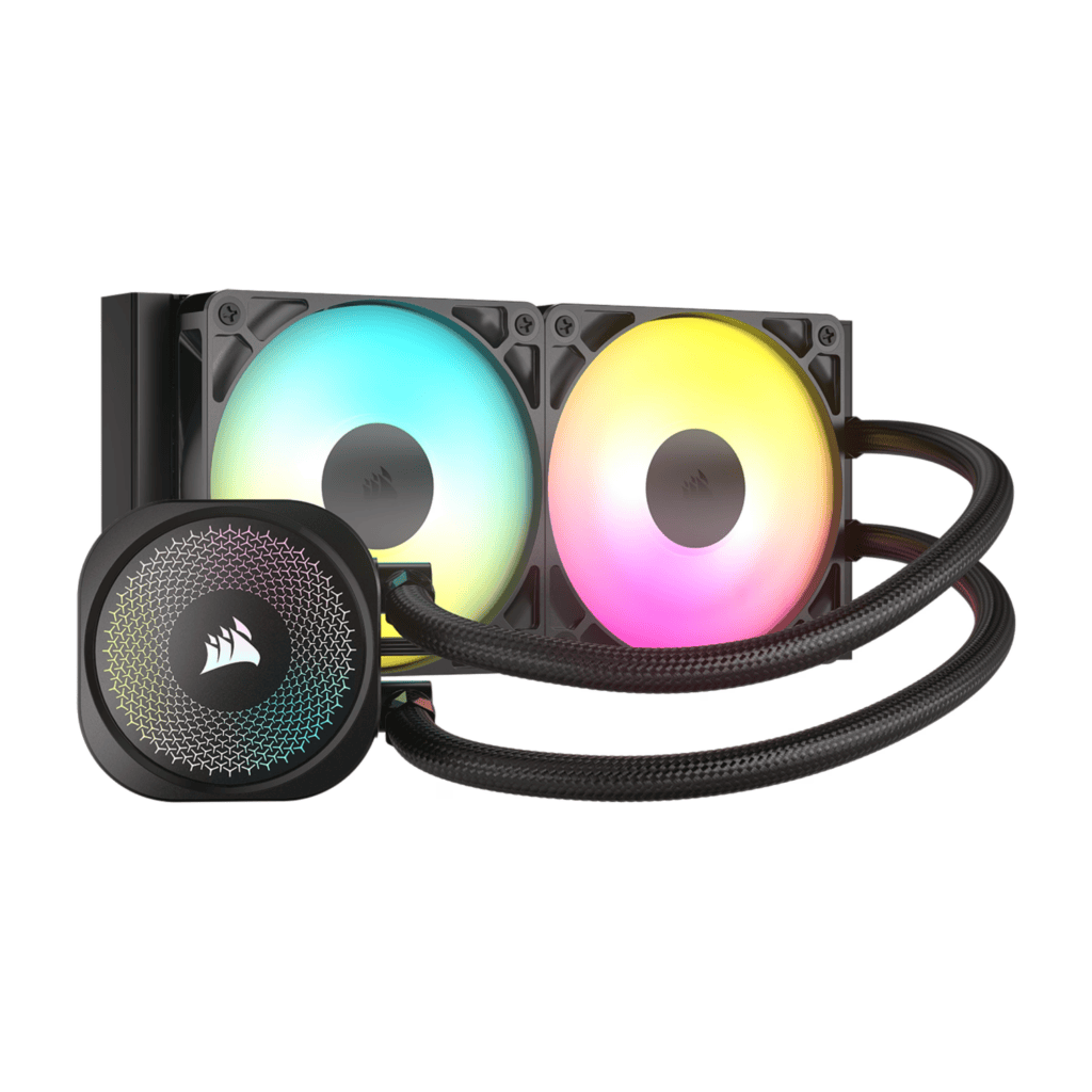 Corsair NAUTILUS 240 RS ARGB Liquid CPU Cooler - Black - Image 1