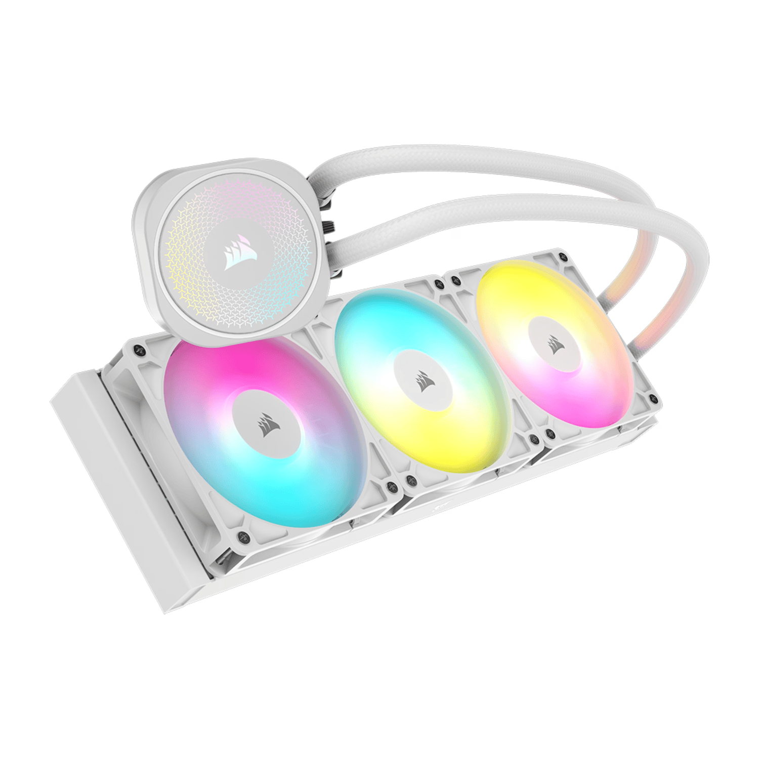 Corsair NAUTILUS 360 RS ARGB Liquid CPU Cooler - White 2