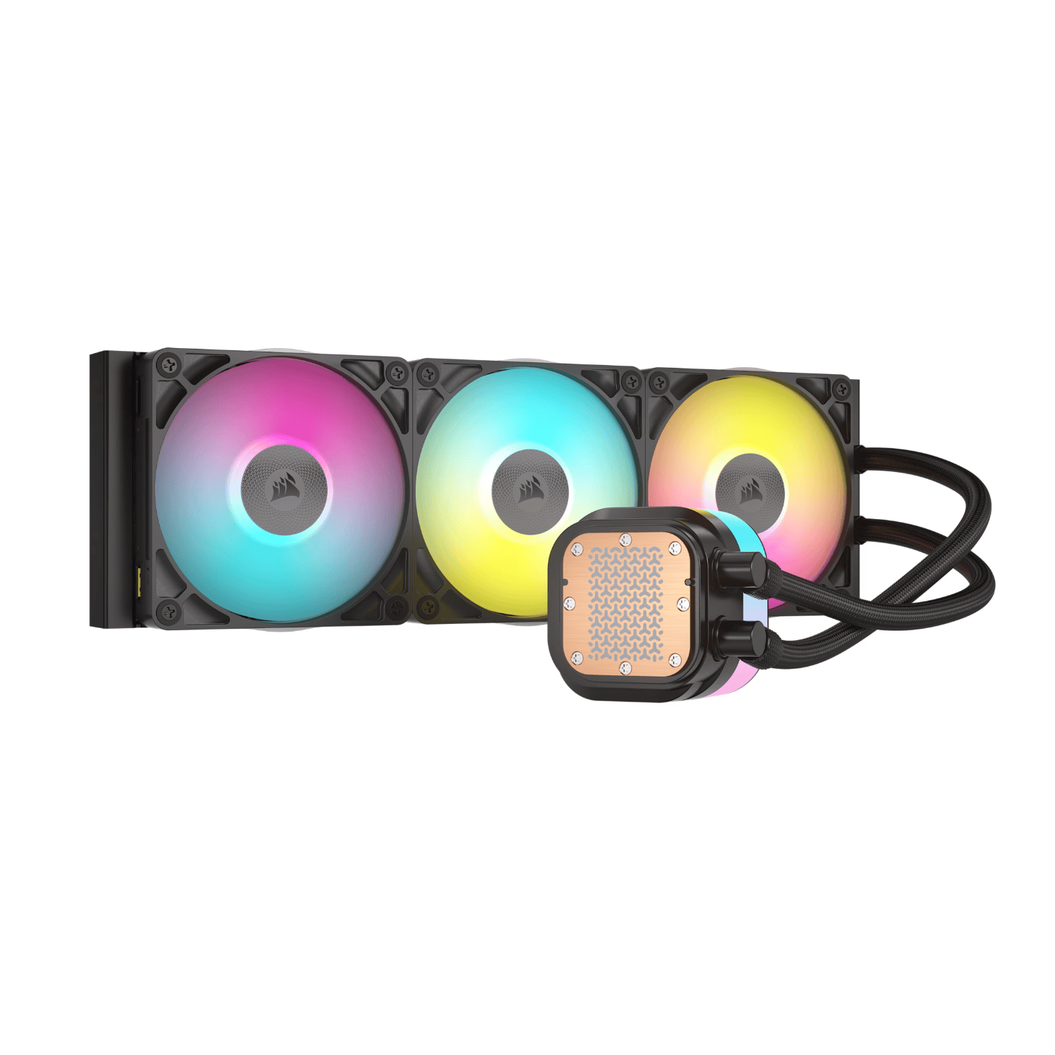 Corsair iCUE LINK TITAN 360 RX RGB AIO Liquid CPU Cooler - Black 2