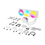 Corsair iCUE LINK TITAN 360 RX RGB AIO Liquid CPU Cooler - White - Image 4