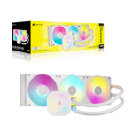 Corsair iCUE LINK TITAN 360 RX RGB AIO Liquid CPU Cooler - White - Image 5