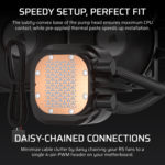 Corsair NAUTILUS 360 RS LCD Liquid CPU Cooler - Black - Image 3