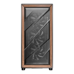 Antec FLUX SE E-ATX | ATX | Micro-ATX | ITX Mid-Tower Gaming Chassis Wood Front Panel- Black - Image 2
