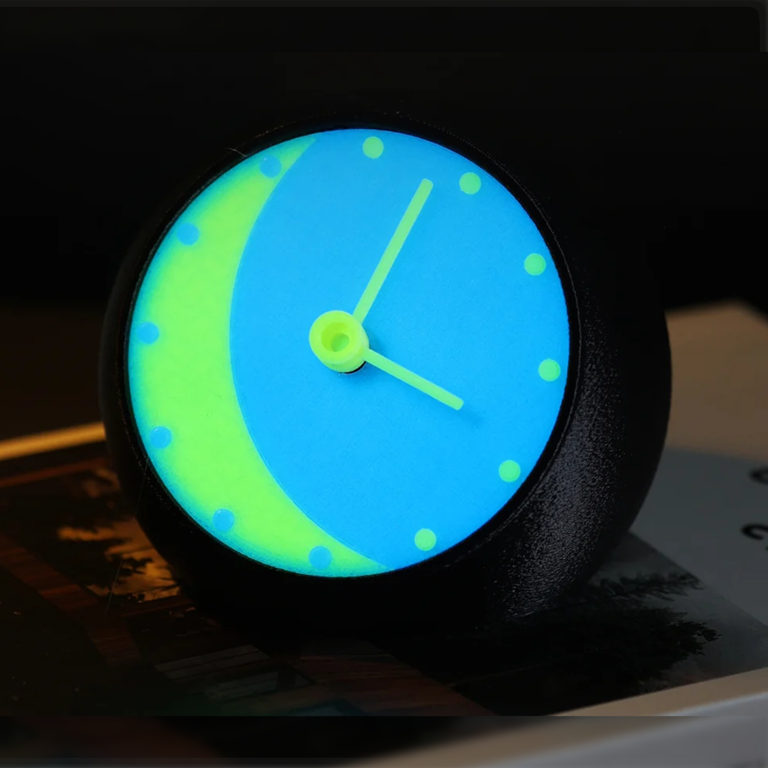Anycubic PLA Glow Filament - Blue (Blue Glow) view 2