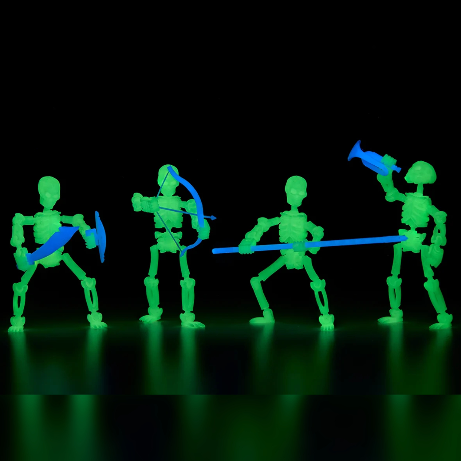 Anycubic PLA Glow Filament - Blue (Blue Glow) view 3