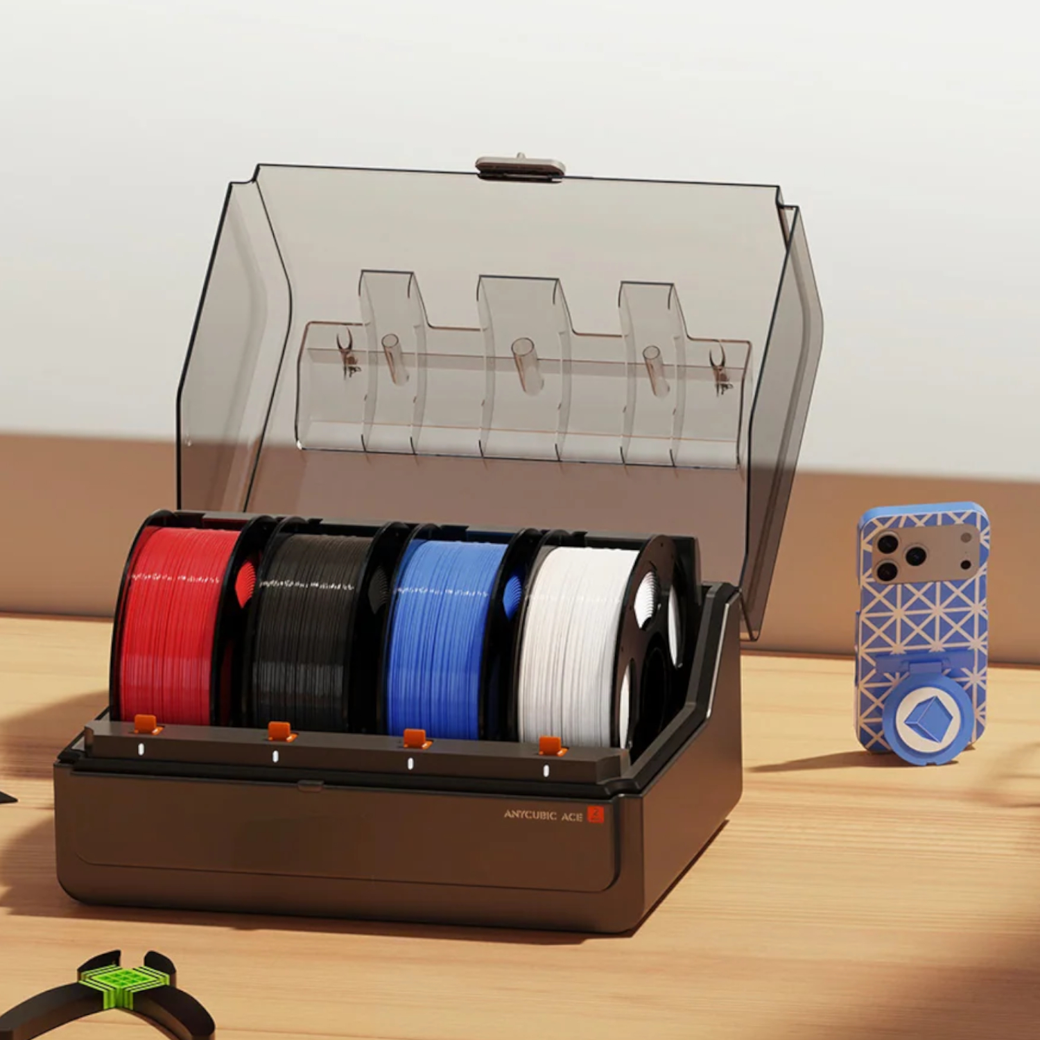 Anycubic TPU 68D filament 1kg – Blue 5