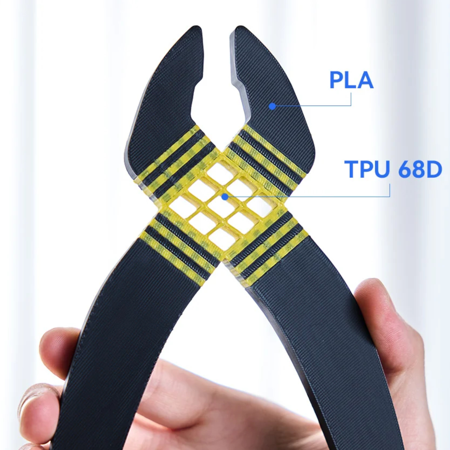 Anycubic TPU 68D filament 1kg – Yellow 5
