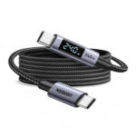UGREEN 240W USB Type-C Cable with LED Display 1M - Image 3
