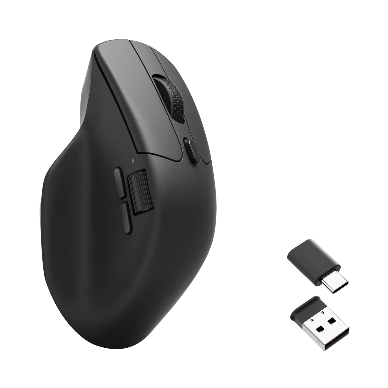 Keychron M6S-B72 1K Wireless Mouse (BT/2.4GHz/Wired) - Black 7