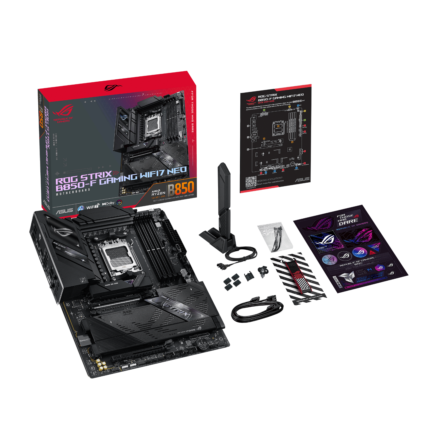 ASUS ROG STRIX B850-F GAMING WIFI7 NEO AM5 ATX Gaming Motherboard 7