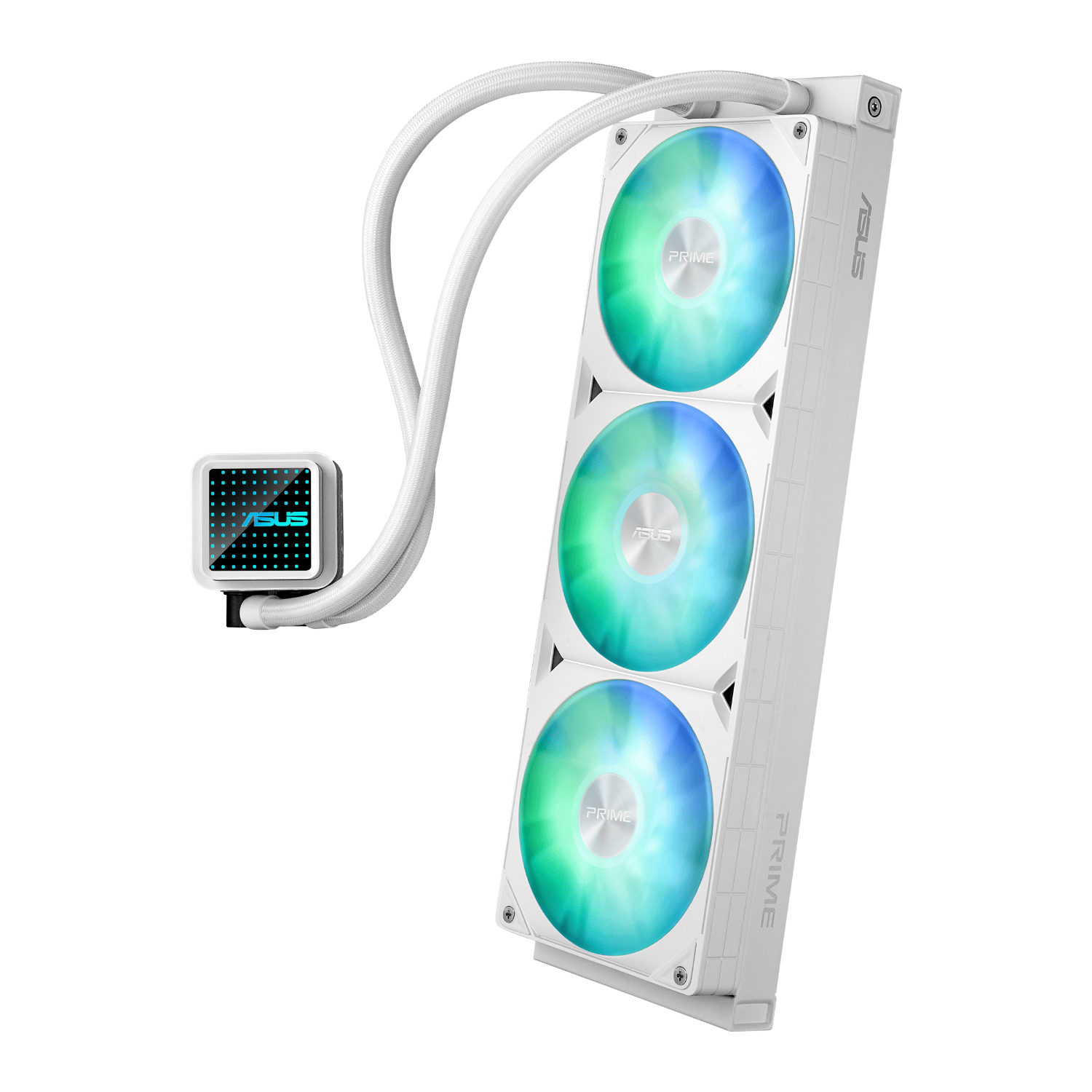 ASUS Prime LC 360 ARGB White Edition 360MM Liquid CPU Cooler 3