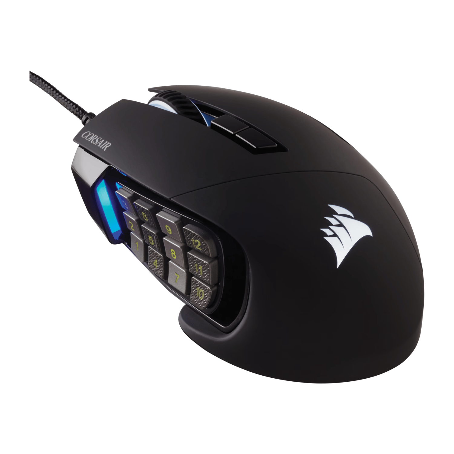Corsair SCIMITAR RGB ELITE Optical 18 000 DPI MOBA/MMO Gaming Mouse - Black 2