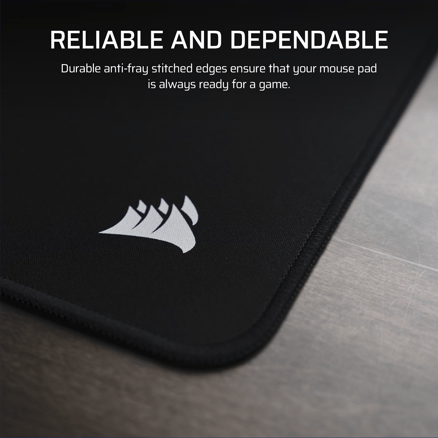 Corsair MM Anti-fray Cloth Gaming Mouse Pad Large - Black 3
