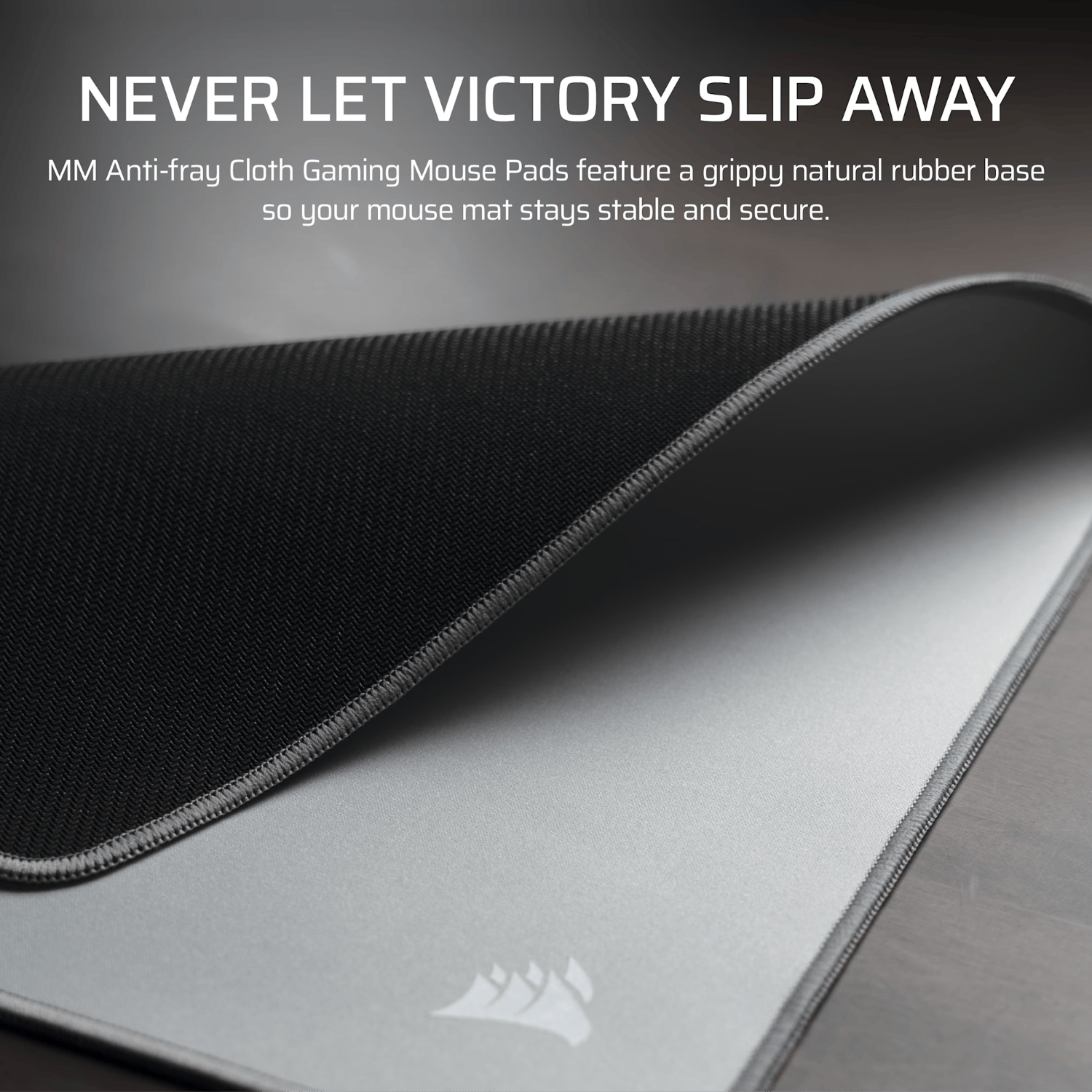 Corsair MM Anti-fray Cloth Medium Gaming Mouse Pad – Gray 4