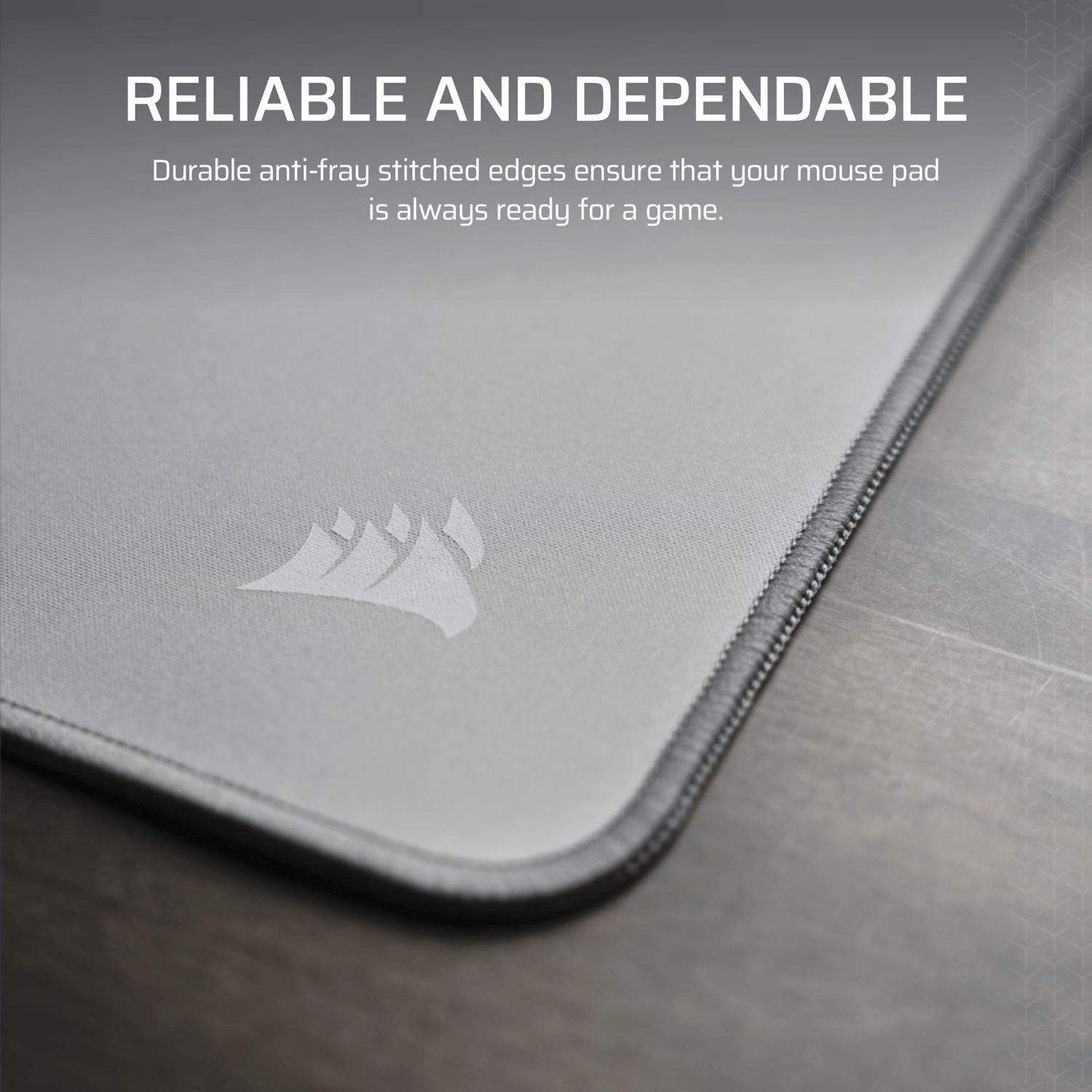 Corsair MM Anti-fray Cloth Medium Gaming Mouse Pad – Gray 5