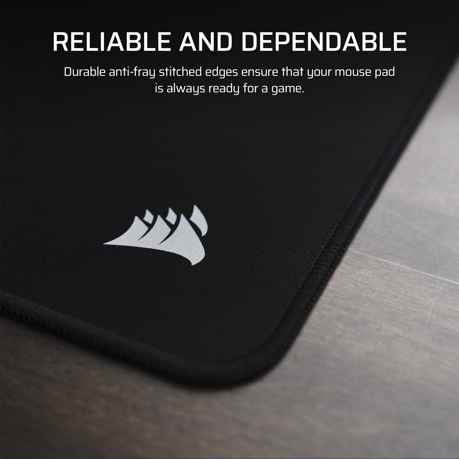 Corsair MM Anti-fray Cloth Gaming Mouse Pad 3XL - Black 3