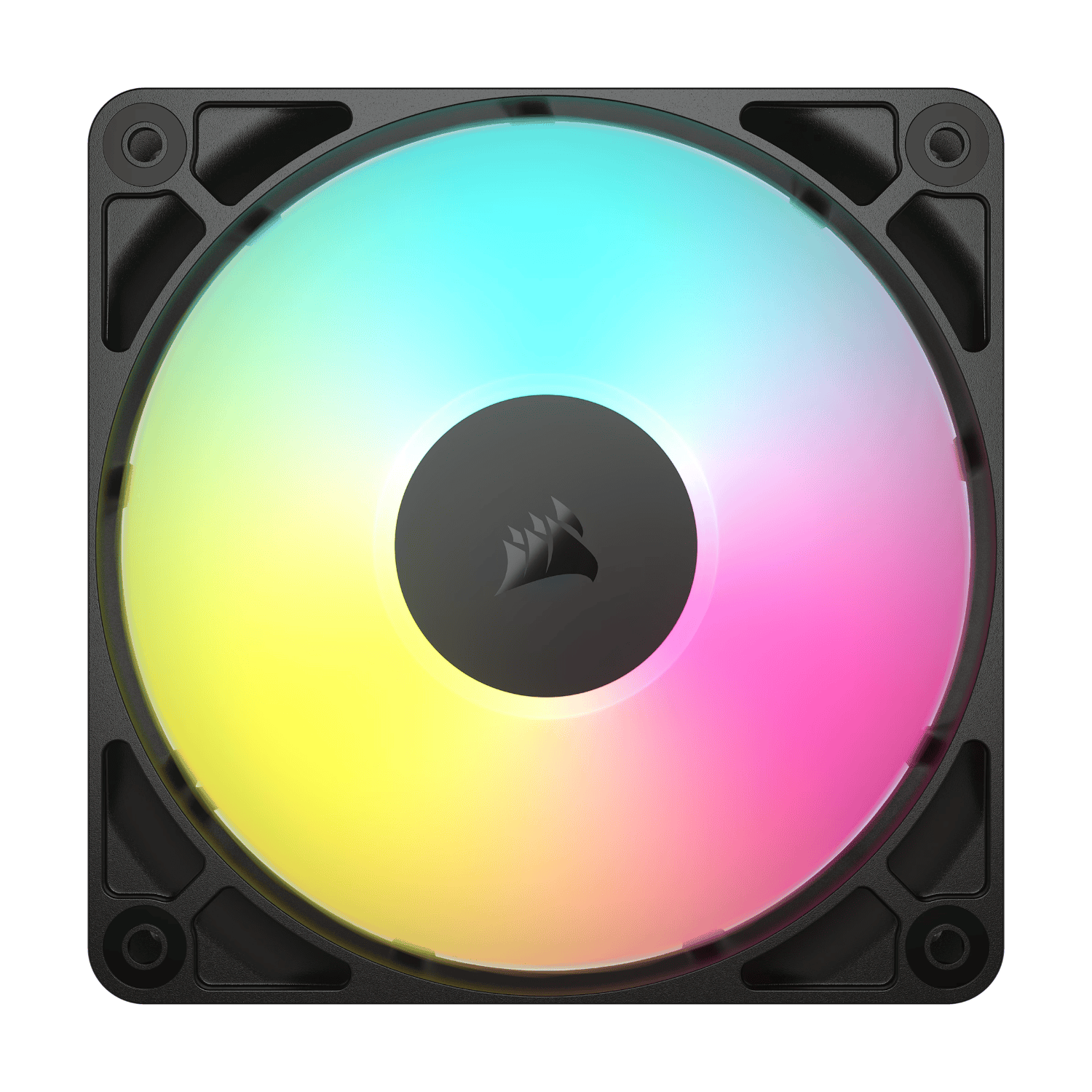 Corsair RS120 ARGB 120mm PWM Fans Triple Pack - Black view 3