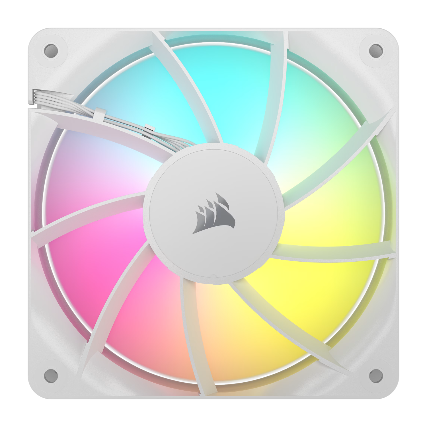 Corsair RS120 ARGB 120mm PWM Fans Triple Pack - White 4