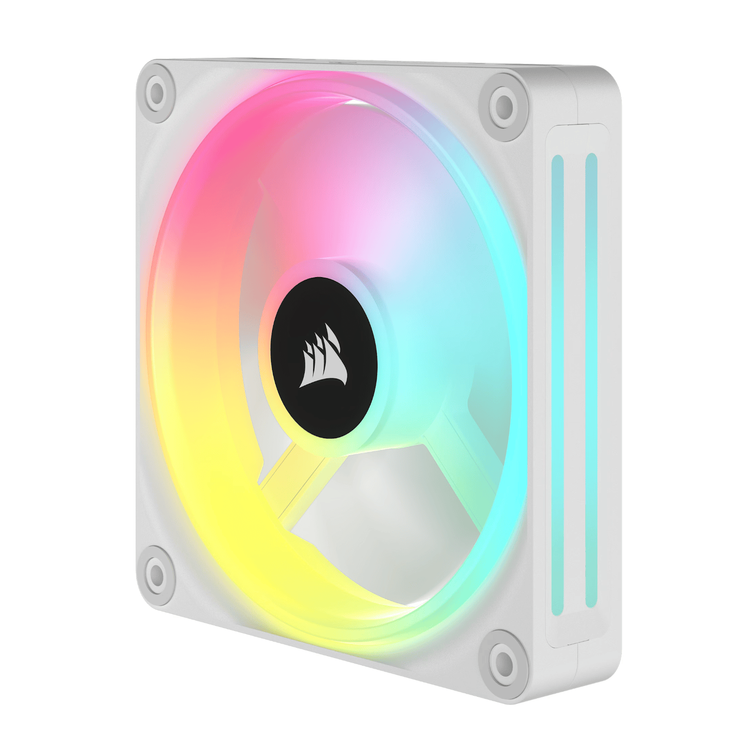 Corsair iCUE LINK QX120 RGB 120mm PWM PC Fan Expansion Kit - White 2