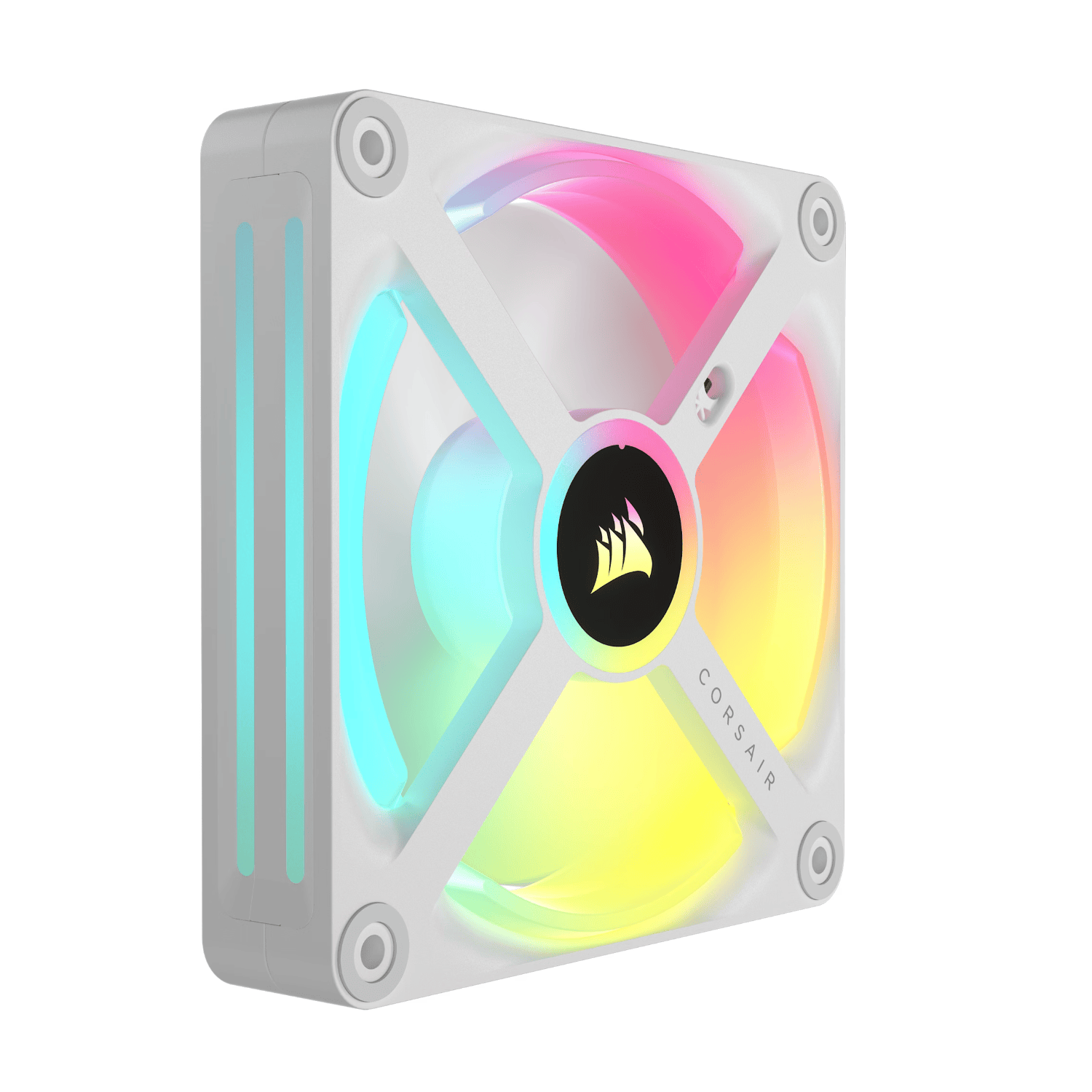 Corsair iCUE LINK QX120 RGB 120mm PWM PC Fan Expansion Kit - White 3