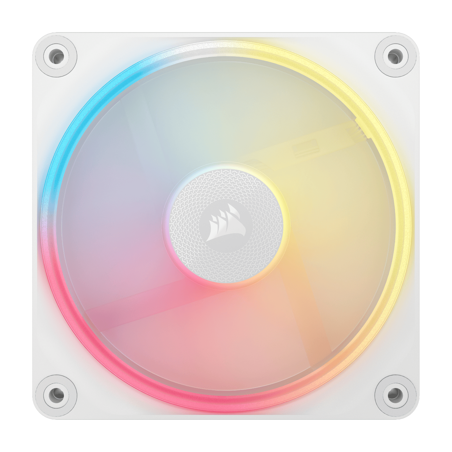 Corsair iCUE LINK LX120-R RGB 120mm PWM Reverse Fan Expansion – White 2