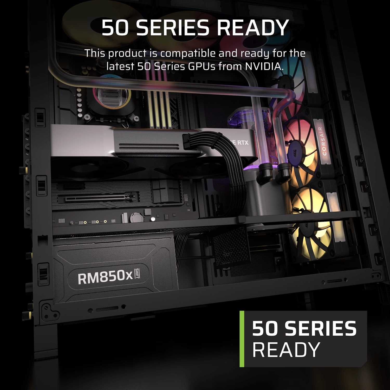 Corsair RM850x SHIFT 80 PLUS Gold Fully Modular ATX Power Supply 3