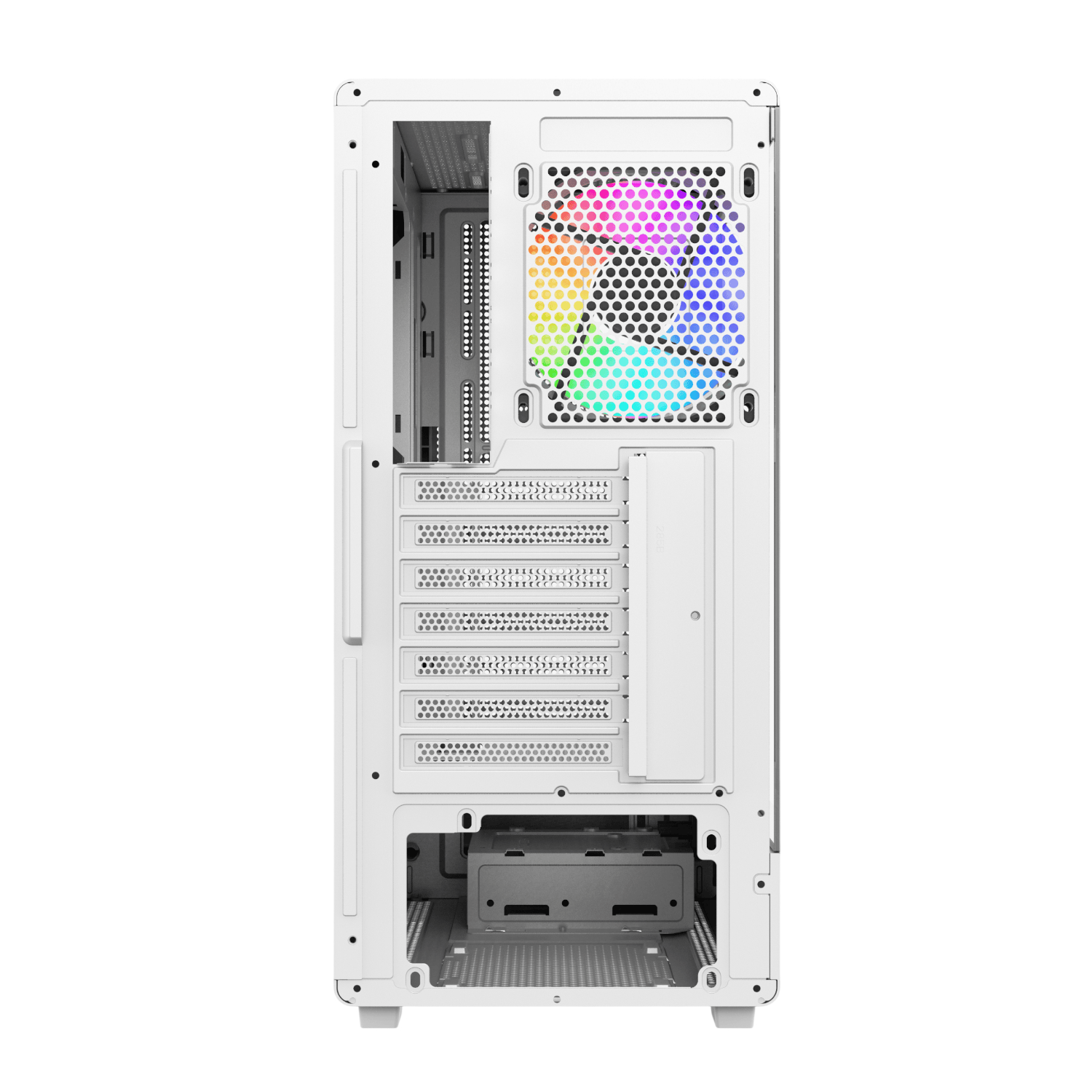 FSP M221 ATX Mid Tower Gaming Chassis - White 6
