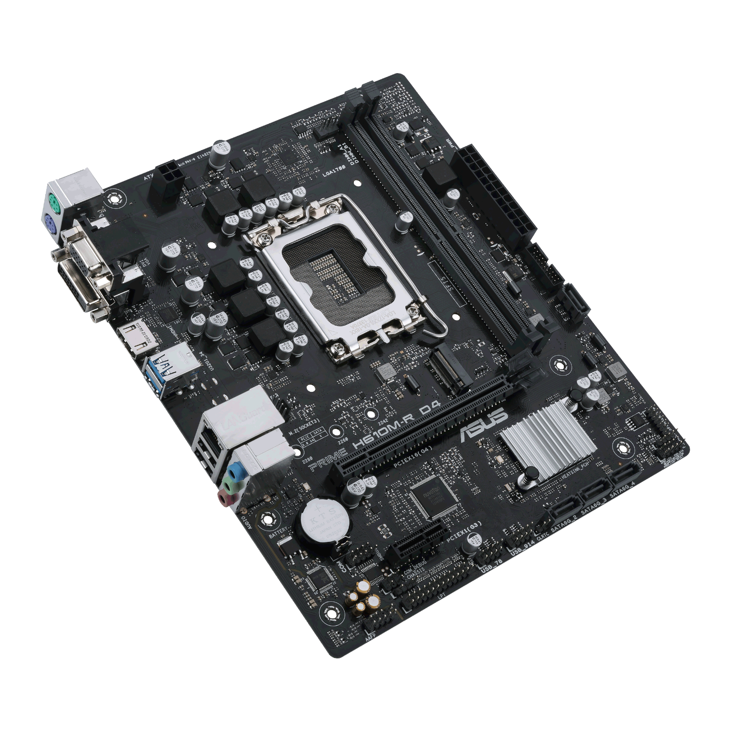 ASUS Prime H610M-R D4 LGA1700 M-ATX Motherboard 5