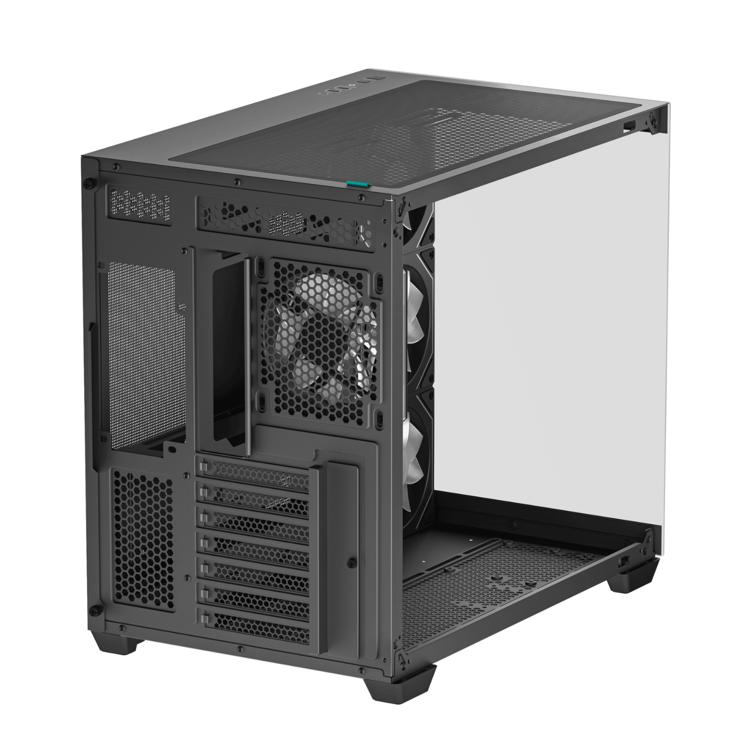 DeepCool CG530 4F Tempered Glass ATX Gaming Chassis - Black 6