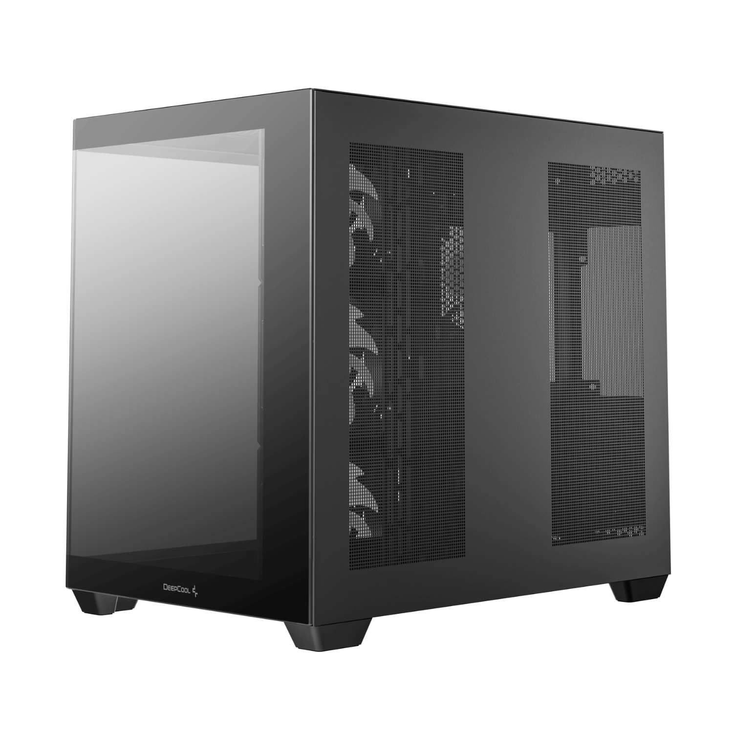 DeepCool CG530 4F Tempered Glass ATX Gaming Chassis - Black 5