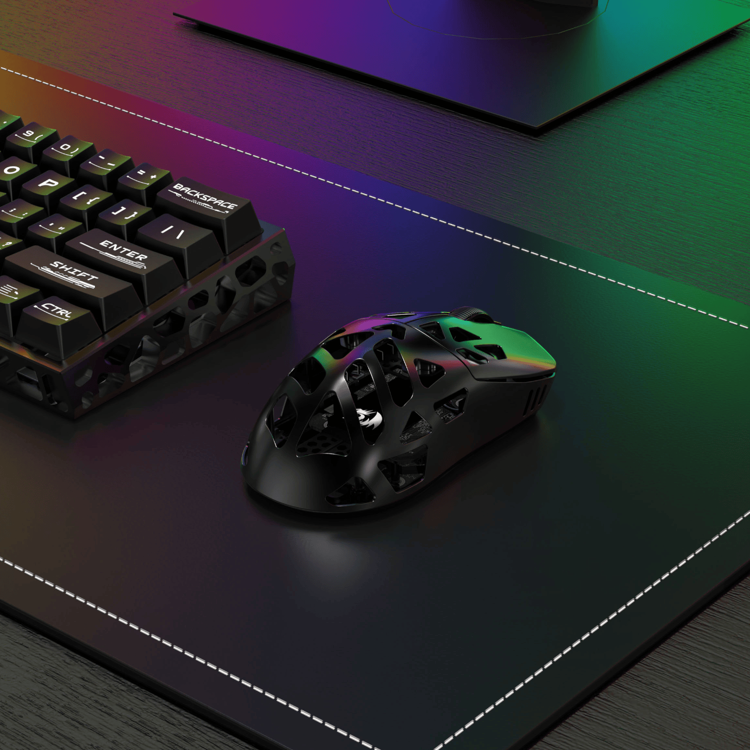 Redragon PRISM PRO 26000DPI Wireless Gaming Mouse - Black 7