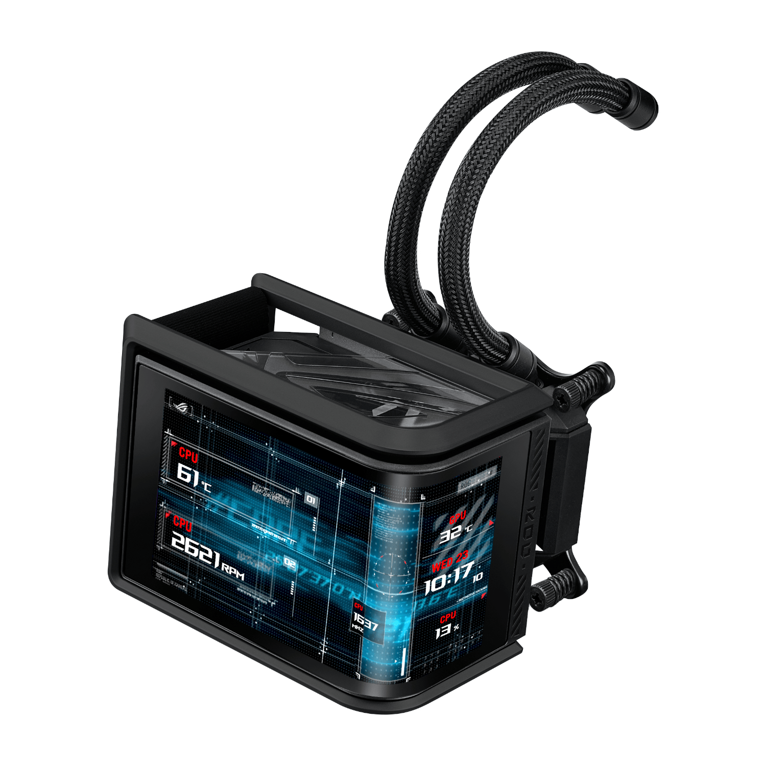 ASUS ROG Ryuo IV SLC 360mm ARGB Liquid CPU Cooler - Black 4
