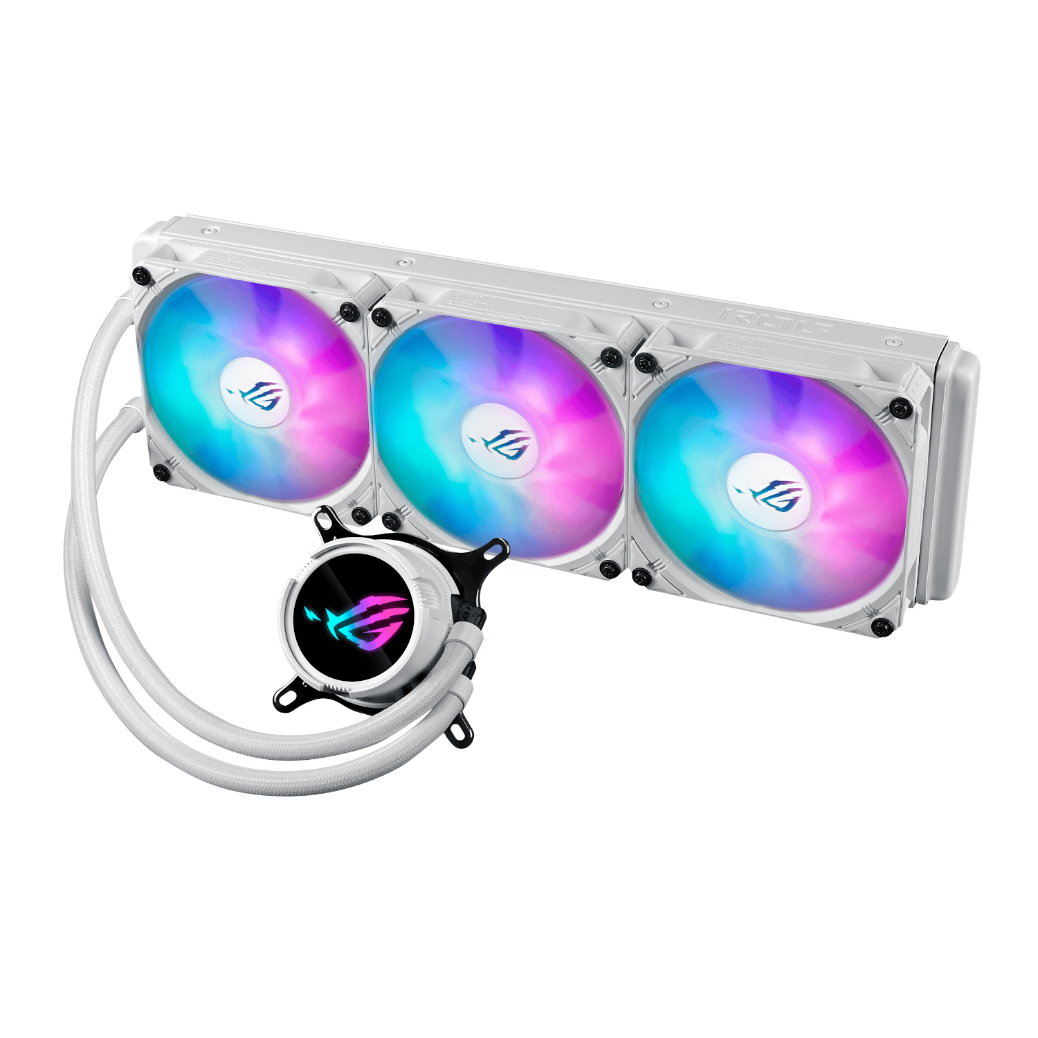 ASUS ROG Strix LC III 360mm ARGB White Edition Liquid CPU Cooler 3